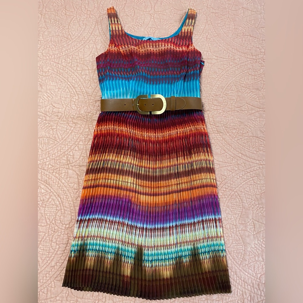 Antonio Melani pleated dress, size 2